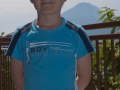 Terasa pokoje rezidence San Vito v městečku Brenzone na břehu Lago di Garda.