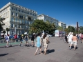 Na Promenade des Anglais v Nice.