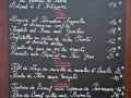 Nabídka restaurace v Nice.