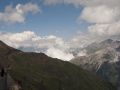 Opět pohled ze Stelvio Pass směrem na Rakousko.