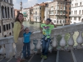 Pohled z mostu Ponte di Rialto