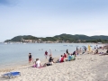 Podvečerní pláž v Marina Di Campo
