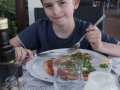 Opět večerní pizza.
