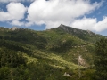 Na lanovce cestou na vrchol Monte Capanne