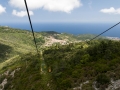 Na lanovce cestou na vrchol Monte Capanne