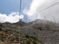 Cesta lanovkou dolů z Monte Capanne do Marciana