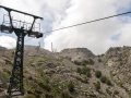 Cesta lanovkou dolů z Monte Capanne do Marciana