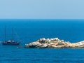 Výhled z  Portoferraio na moře směrem k Itálii