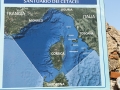 Výhled z  Portoferraio na moře směrem k Itálii
