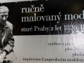 Ručně malovaný model Prahy