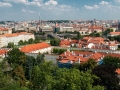 Pohled z Pražského hradu na Prahu