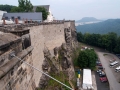 Hradní pevnost Konigstein - pohled z hradeb