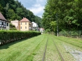 Kirnitzschtalbahn - na pocatecni stanici v Bad Schandau