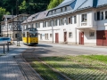Kirnitzschtalbahn - prehozeni hnaciho vozu