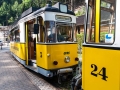 Kirnitzschtalbahn - prehozeni hnaciho vozu