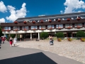 Hotelový komplex nad pevností Bastei