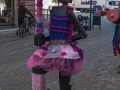 Příprava na festival - obháčkované sochy