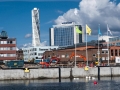 Asi architektonicky nejvýraznější stavba Malmo - Turning Torso
