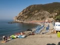 Pláž v nové části Monterosso Al Mare