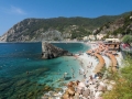Pláž v nové části Monterosso Al Mare