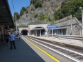 Na nádraží v Monterosso Al Mare