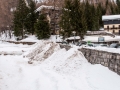 Uklid snehu z centra mesta