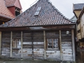 Zadni cast budov Bryggen