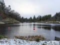 Cesta z Fløyen k jezirku Revurtjernet