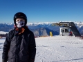 Na sjezdovce - nejvyssi bod vrchol Palon 2090m