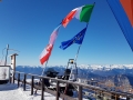 Na sjezdovce - nejvyssi bod vrchol Palon 2090m