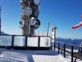 Na sjezdovce - nejvyssi bod vrchol Palon 2090m