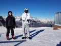 Na sjezdovce - nejvyssi bod vrchol Palon 2090m