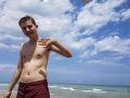 Na plazi