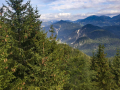 Pohledy z lanovky na Monte Santo di Lussari
