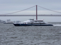 Pohled na 25 de Abril Bridge