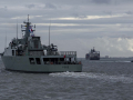 Vojenska lod na Rio Tejo