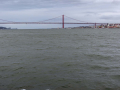 Pohled na 25 de Abril Bridge