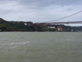 Pohled na 25 de Abril Bridge
