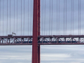 Pohled na 25 de Abril Bridge
