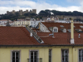 Pohled na São Jorge Castle od nadrazi