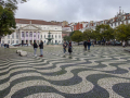 Na namesti Praça Dom Pedro IV