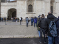 Fronta na vstup do Igreja dos Jerónimos